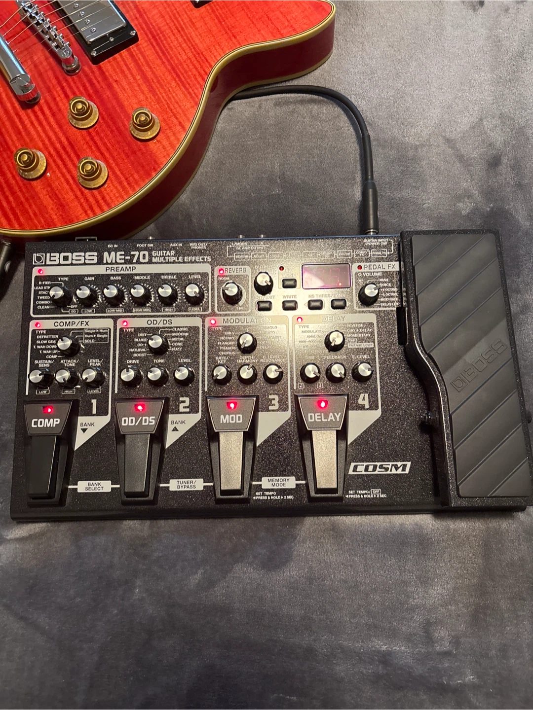 BOSS ME-70 Guitar Multiple Effects Pedal