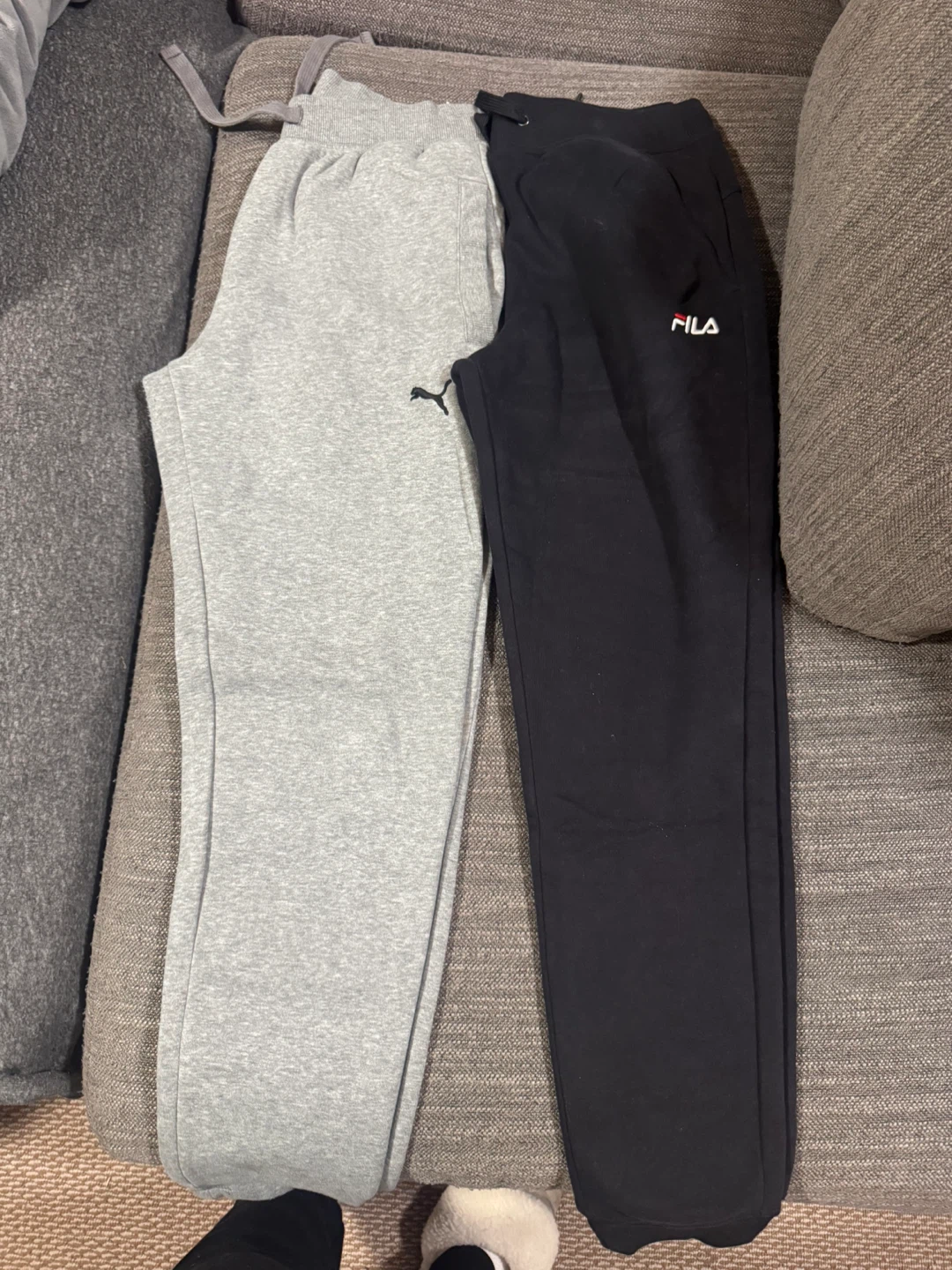 Men Small pants/ Joggers Fila and Puma Brand