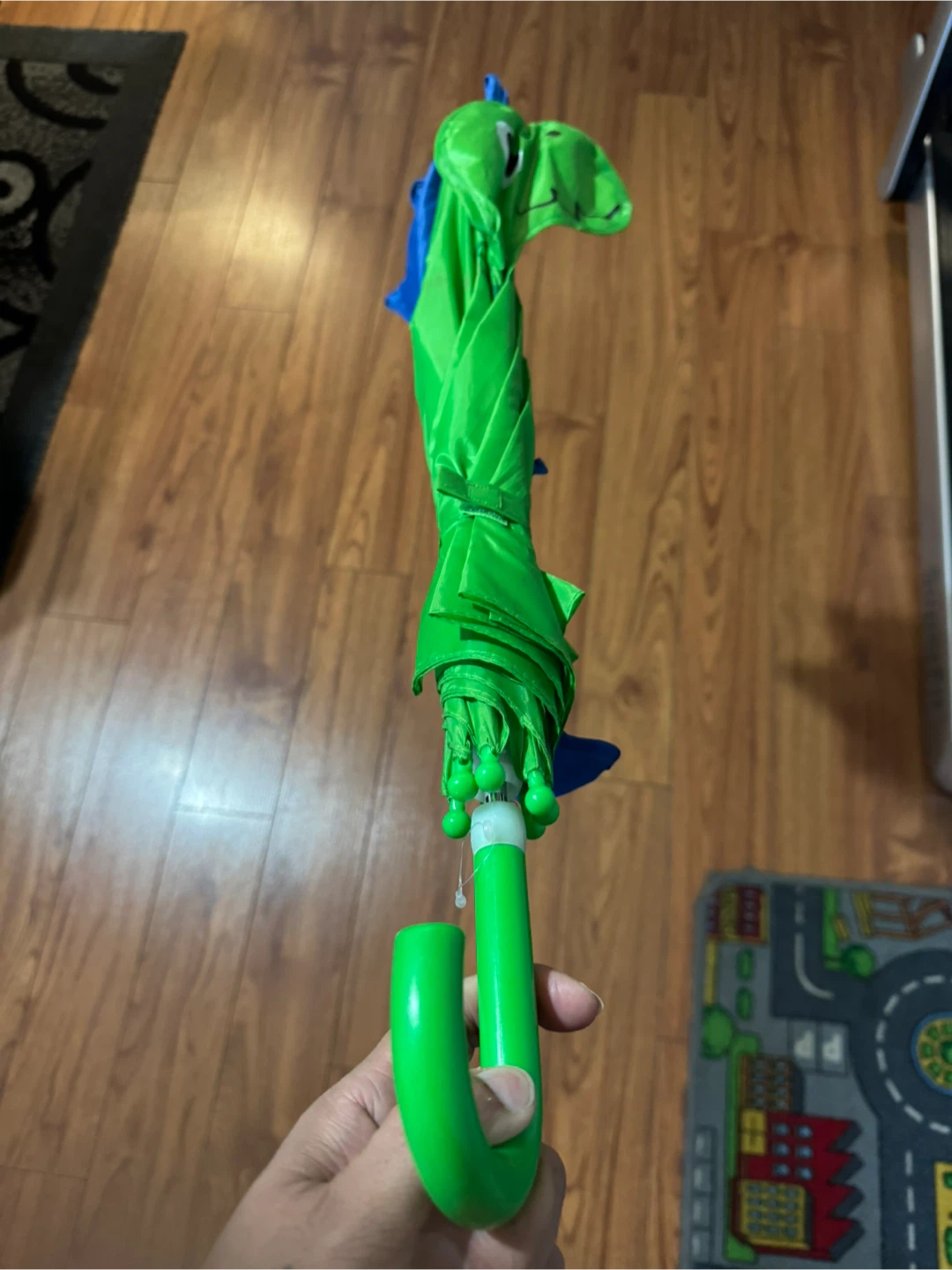 Kids Dinosaur Umbrella - Green - photo 4