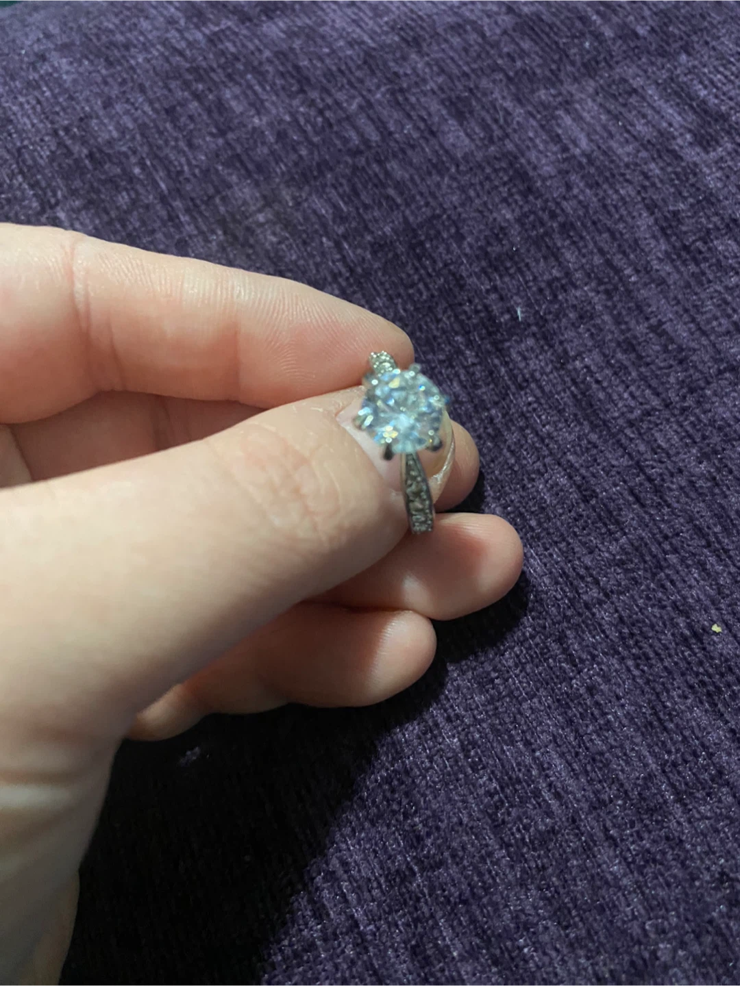 Sparkling Engagement Ring