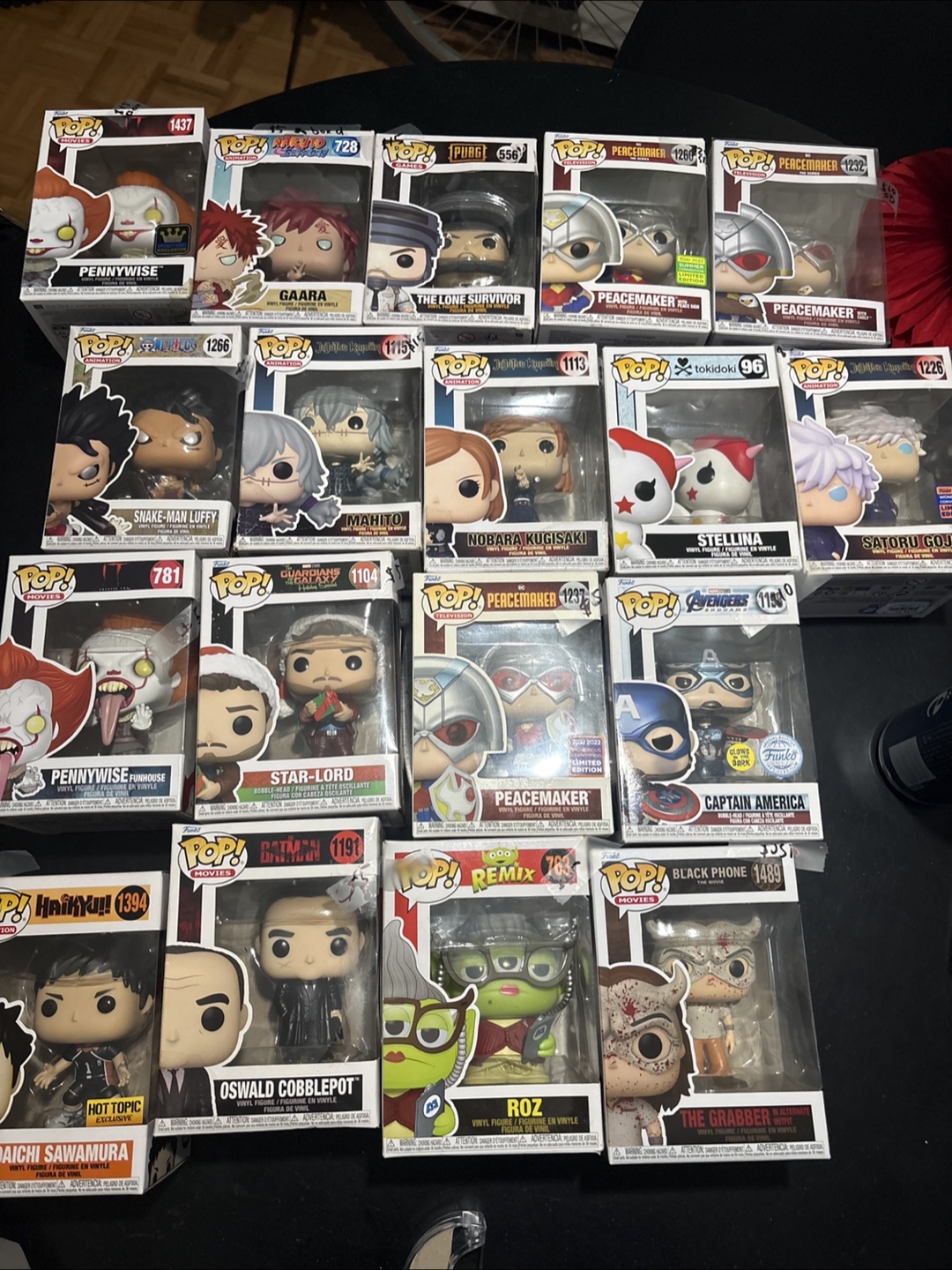 Assorted Funko Pop! Vinyl Figures - Various Series