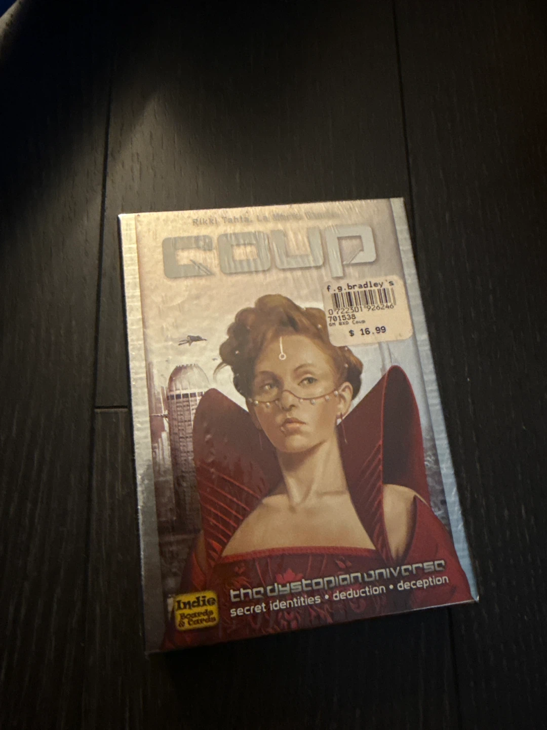 Coup the Dystopian Universe Board Game