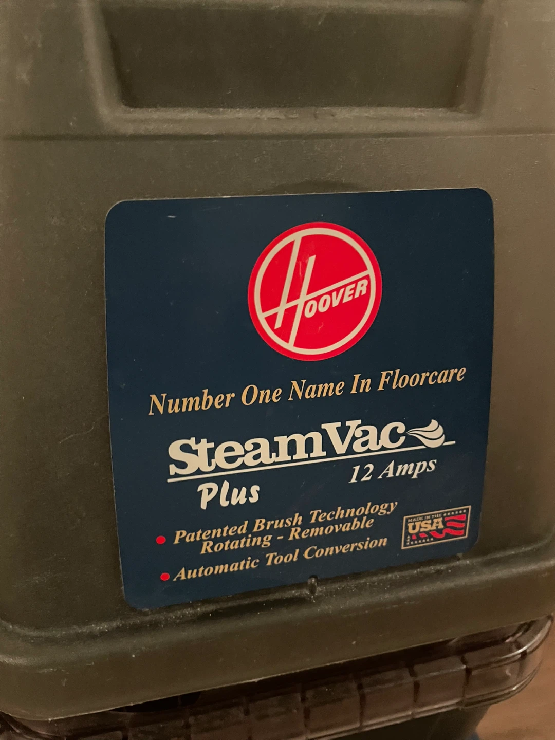 Hoover SteamVac Plus Carpet Cleaner - photo 2