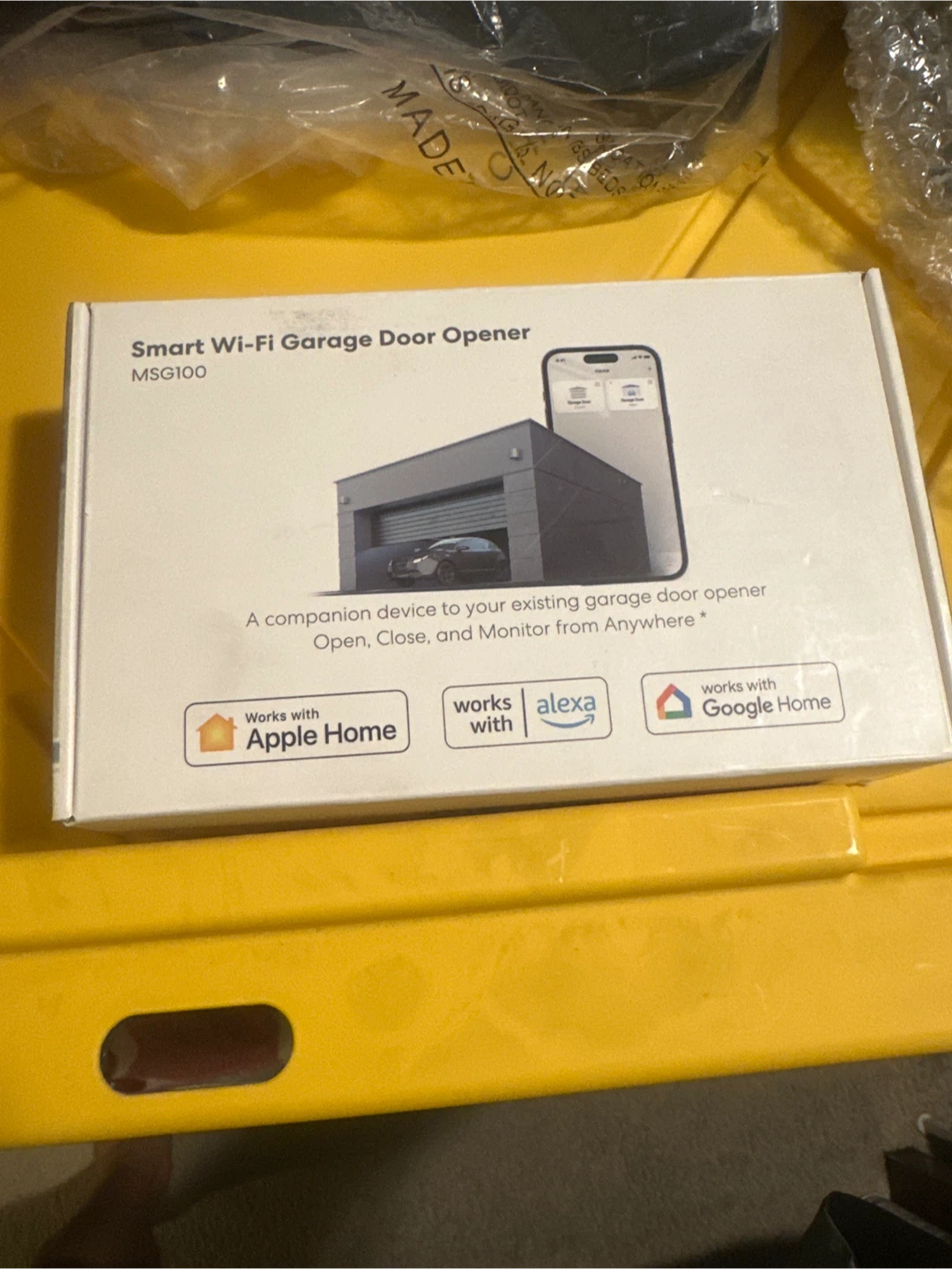 Meross Smart Wi-Fi Garage Door Opener MSG100