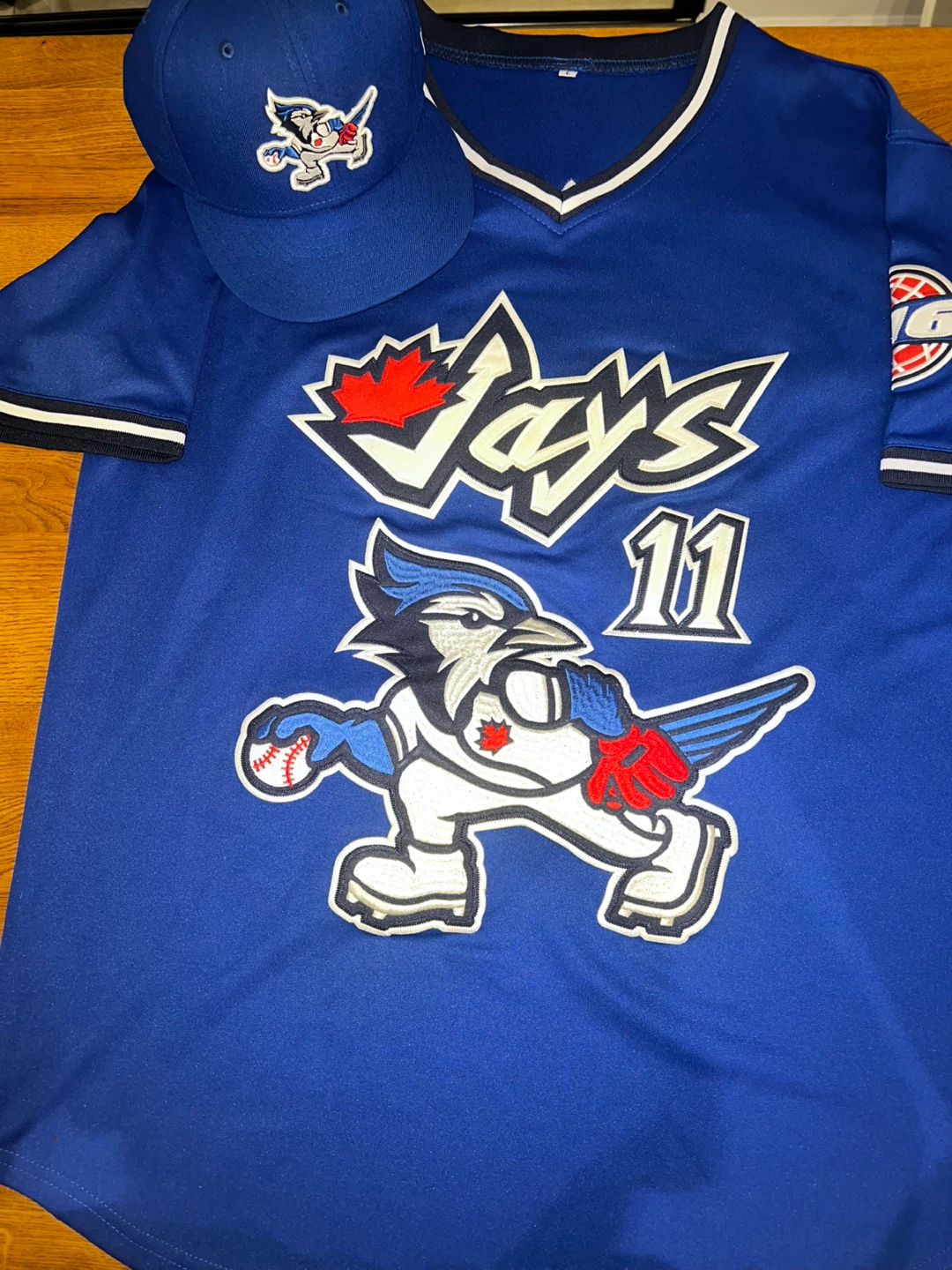 Luc Samanski Toronto Blue Jays "416" Jersey and New Era Cap