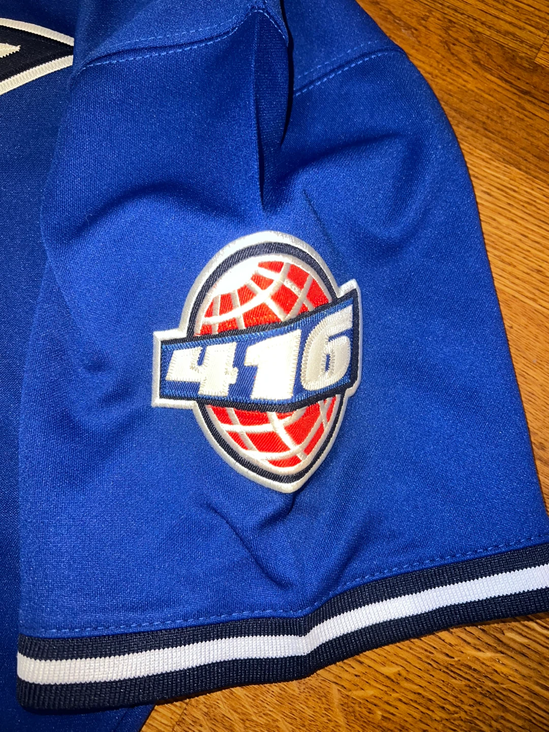 Luc Samanski Toronto Blue Jays "416" Jersey and New Era Cap - photo 4