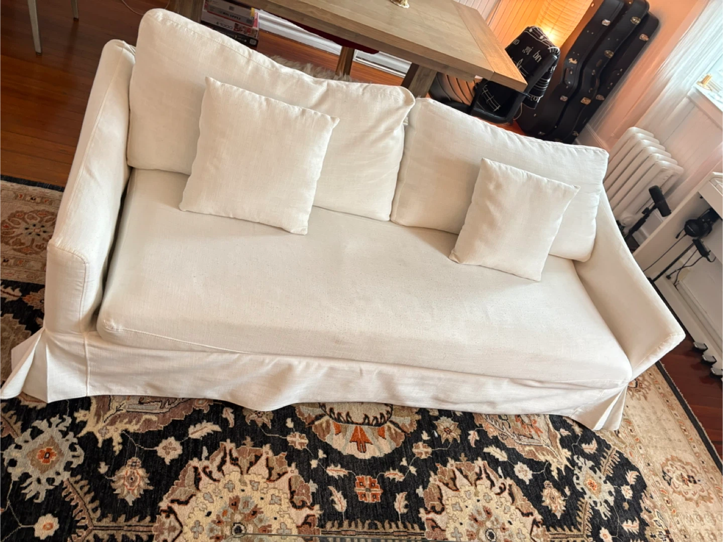 Beachcrest Home Farmhouse Slipcovered Sofa - photo 4