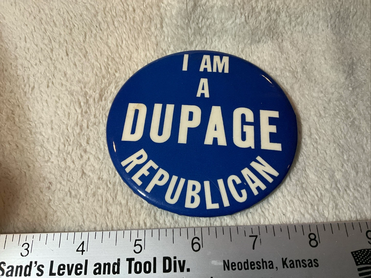 DuPage Republican Political Pin