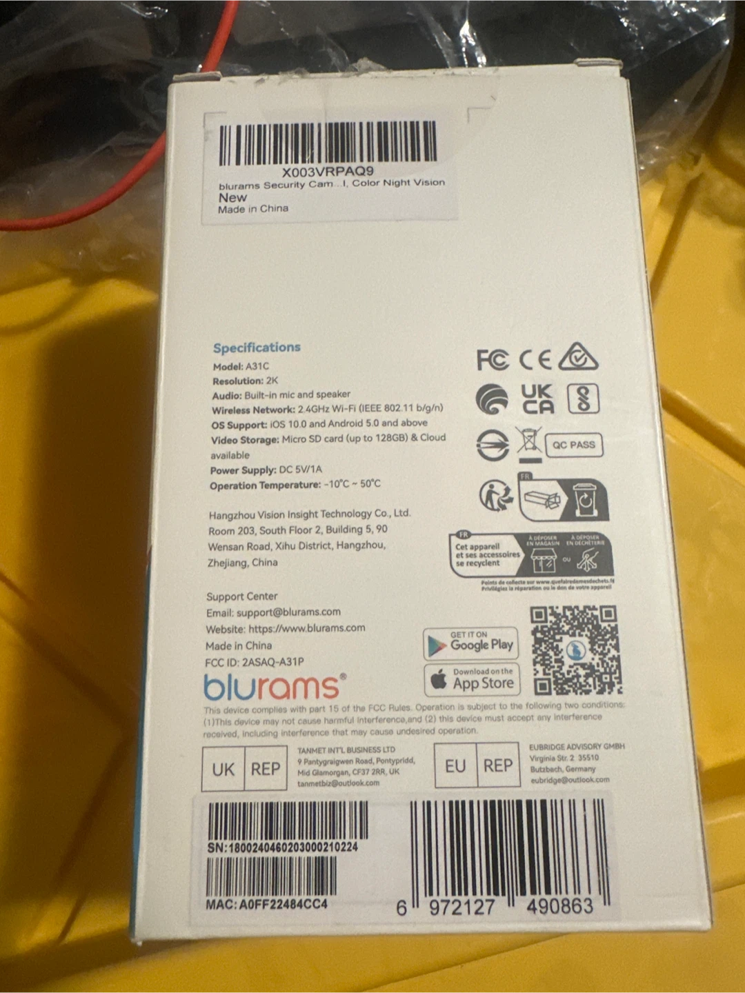 Blurams LUMI Security Camera - photo 3