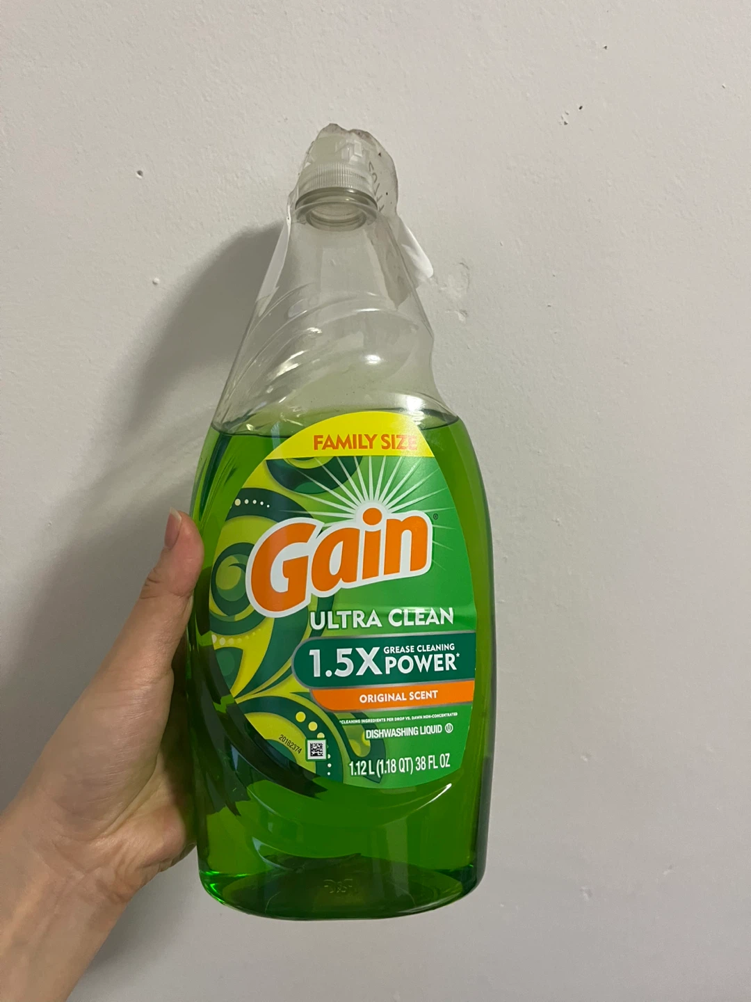 Gain Ultra Clean Dishwashing Liquid - Original Scent - 1.12 L