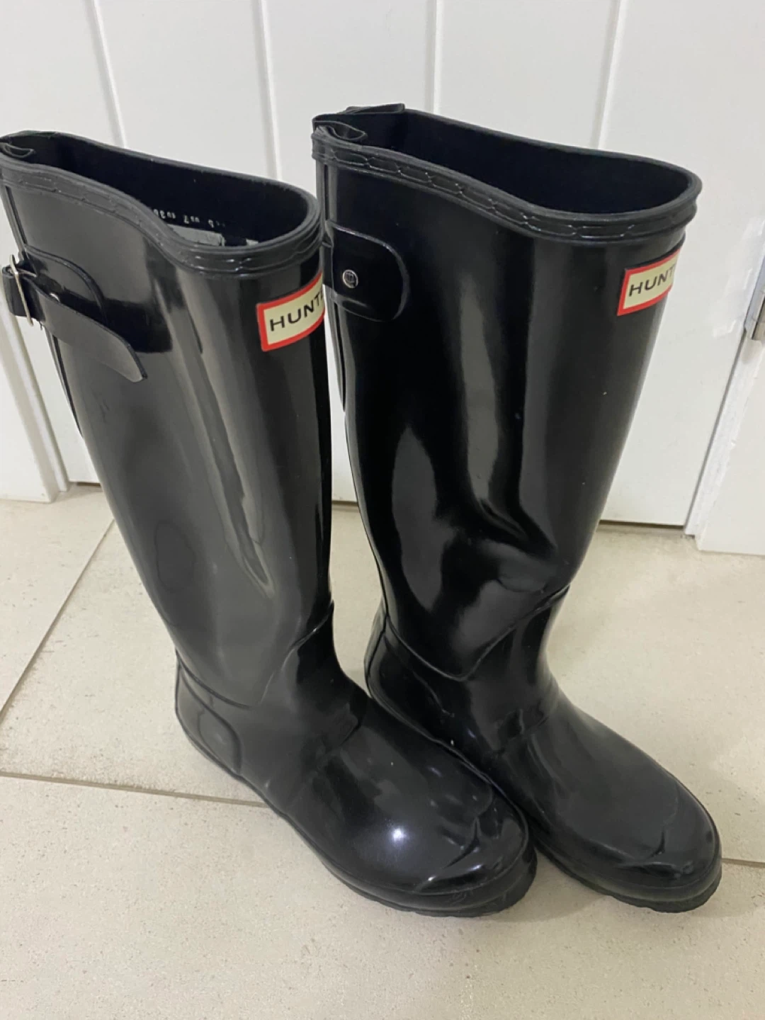 Hunter Black Tall Rain Boots - photo 2