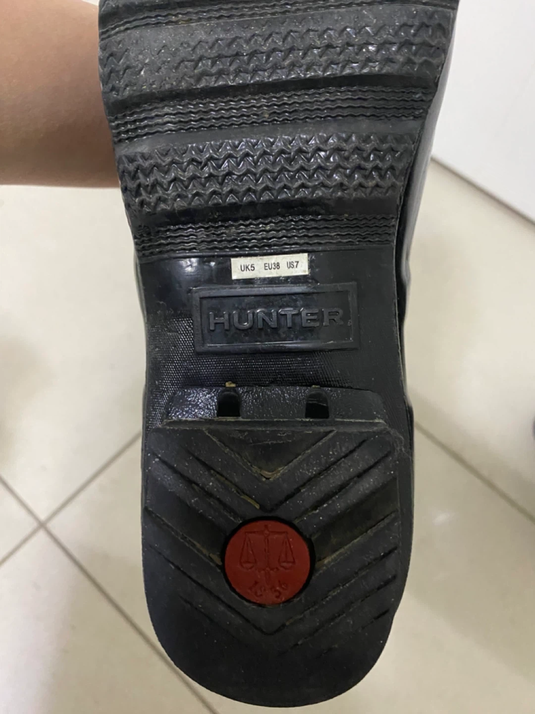 Hunter Black Tall Rain Boots - photo 3
