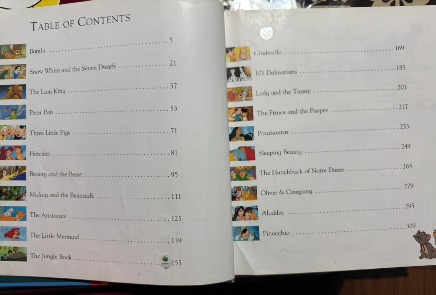 Disney Storybook Collection Treasury of Tales Book - photo 2