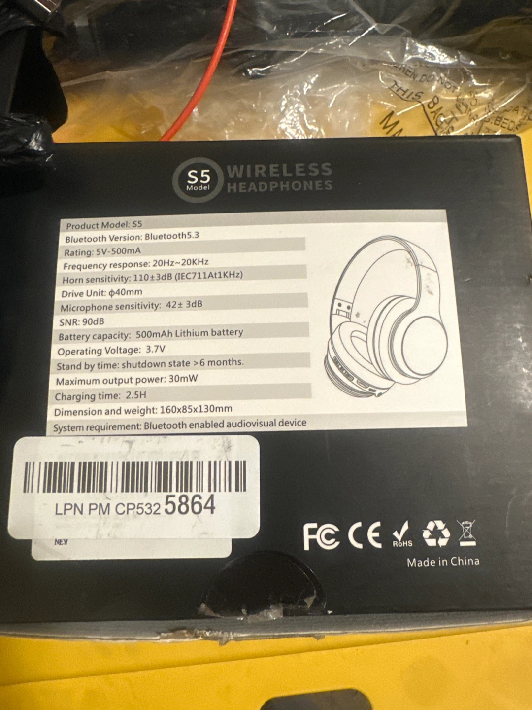 S5 Wireless Headphones - photo 3