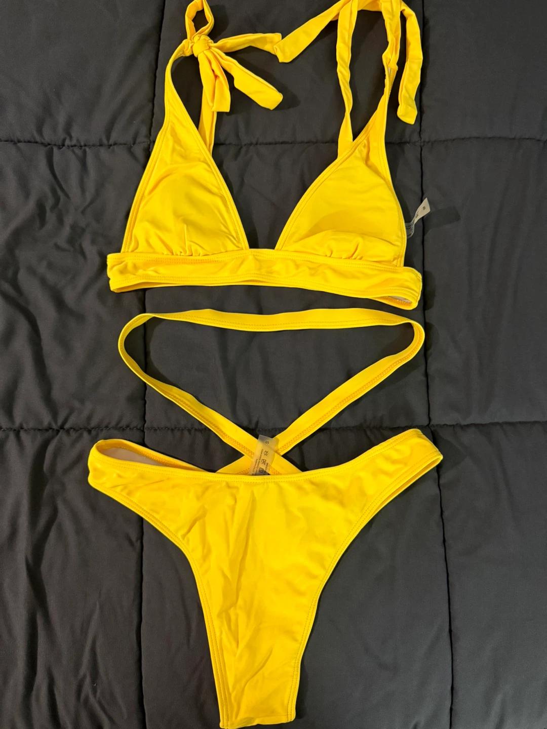 Yellow Bikini Set - photo 3