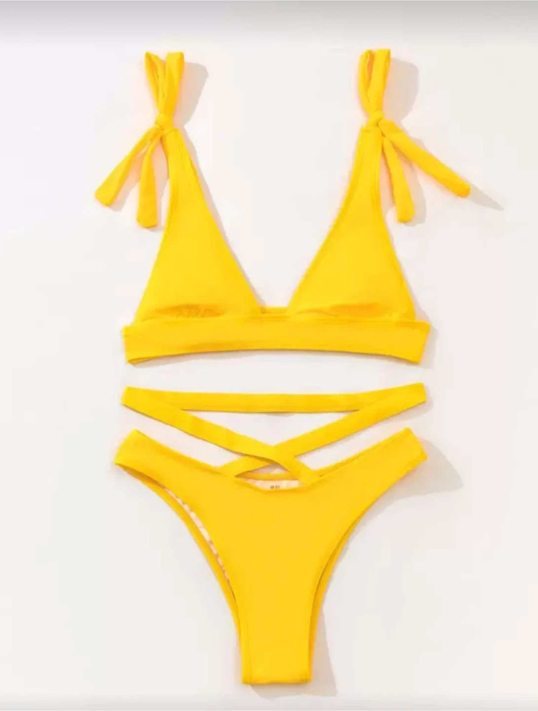 Yellow Bikini Set - photo 2