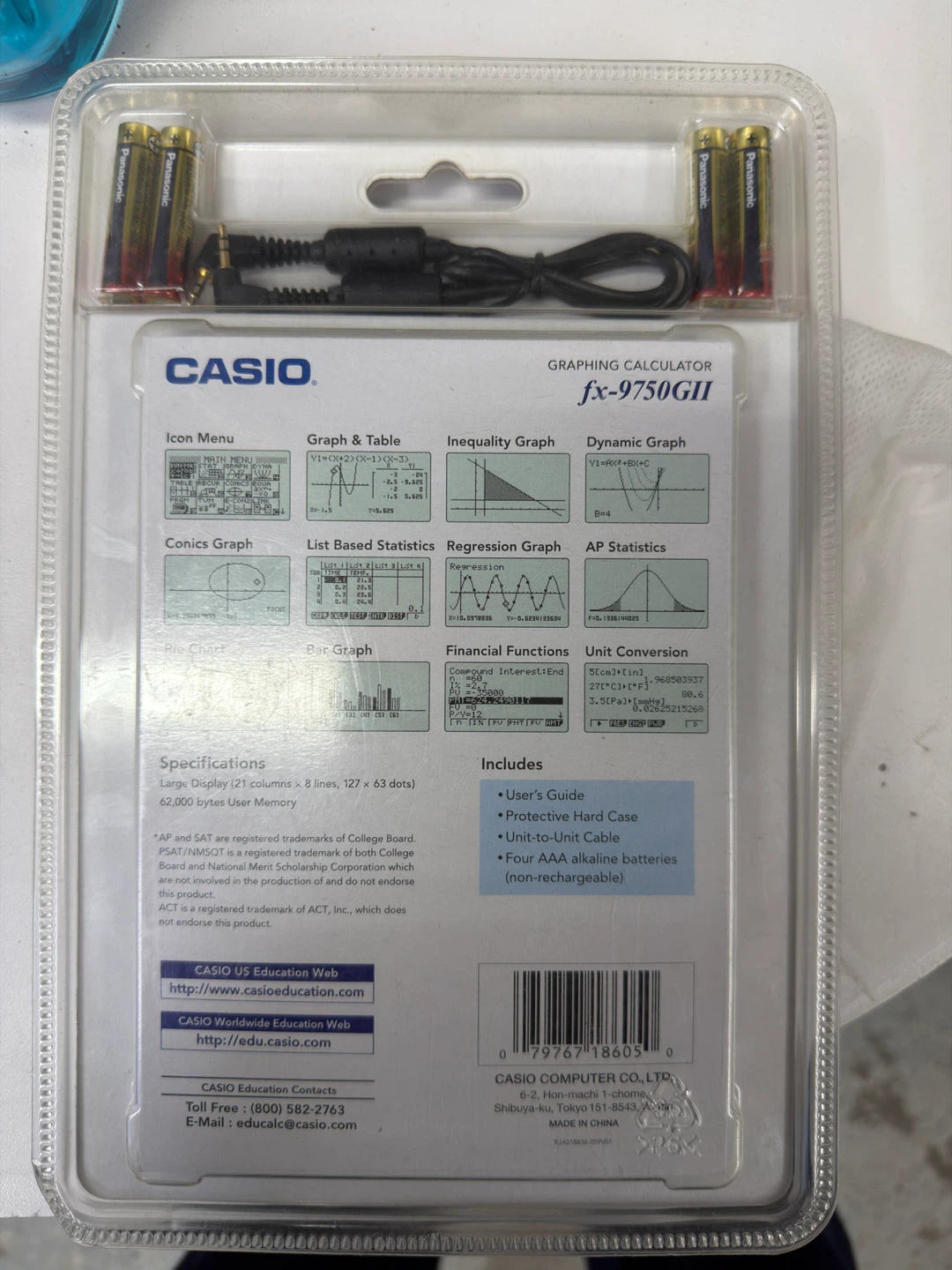 Casio fx-9750GII Graphing Calculator - photo 2