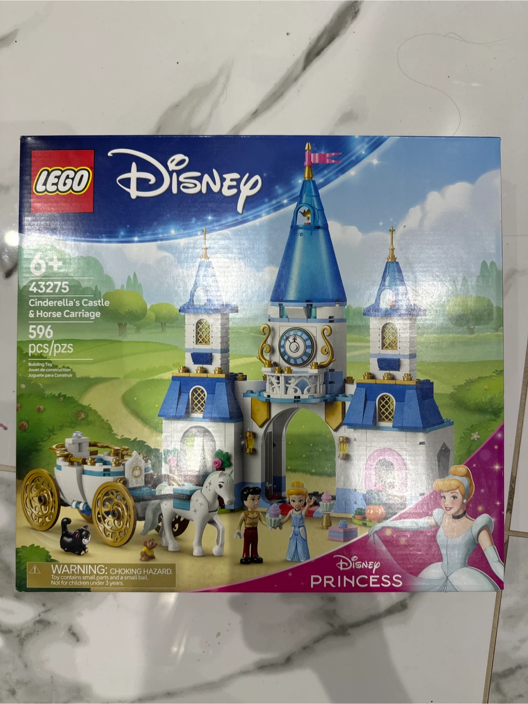 LEGO Disney Cinderella's Castle & Horse Carriage 43275