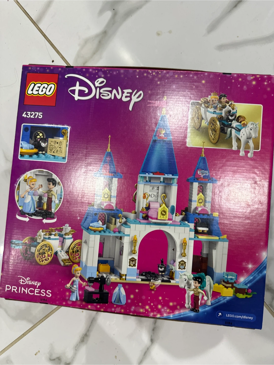 LEGO Disney Cinderella's Castle & Horse Carriage 43275 - photo 2