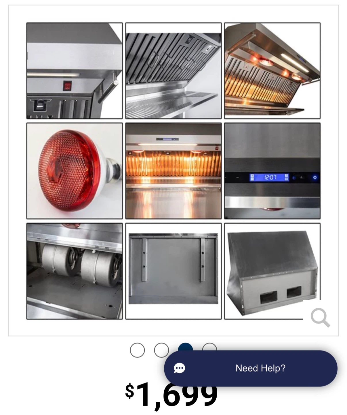 Forno Savona 48-inch Wall Mount Range Hood - photo 2