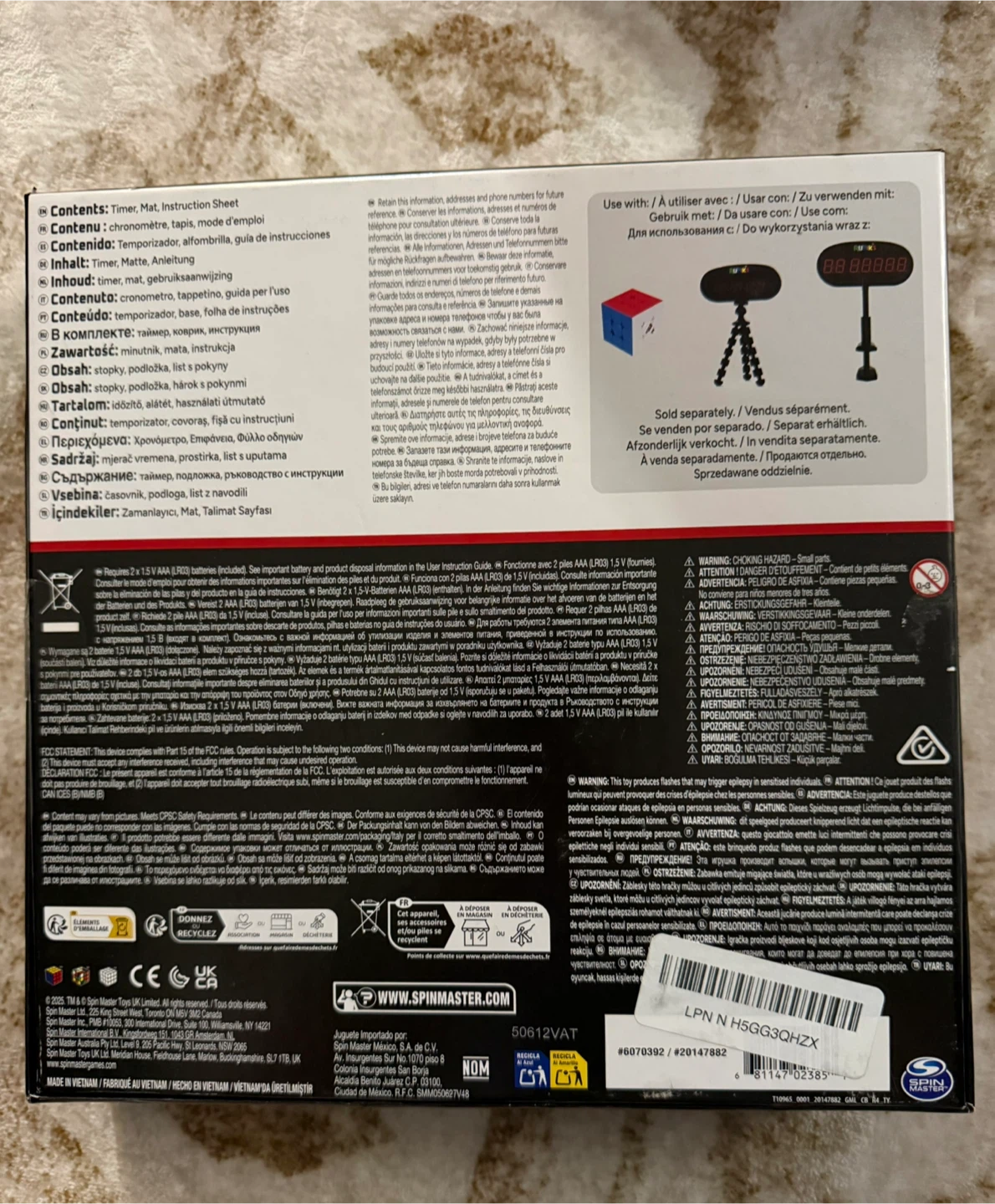 Rubik's Speed Timer & Mat - photo 2