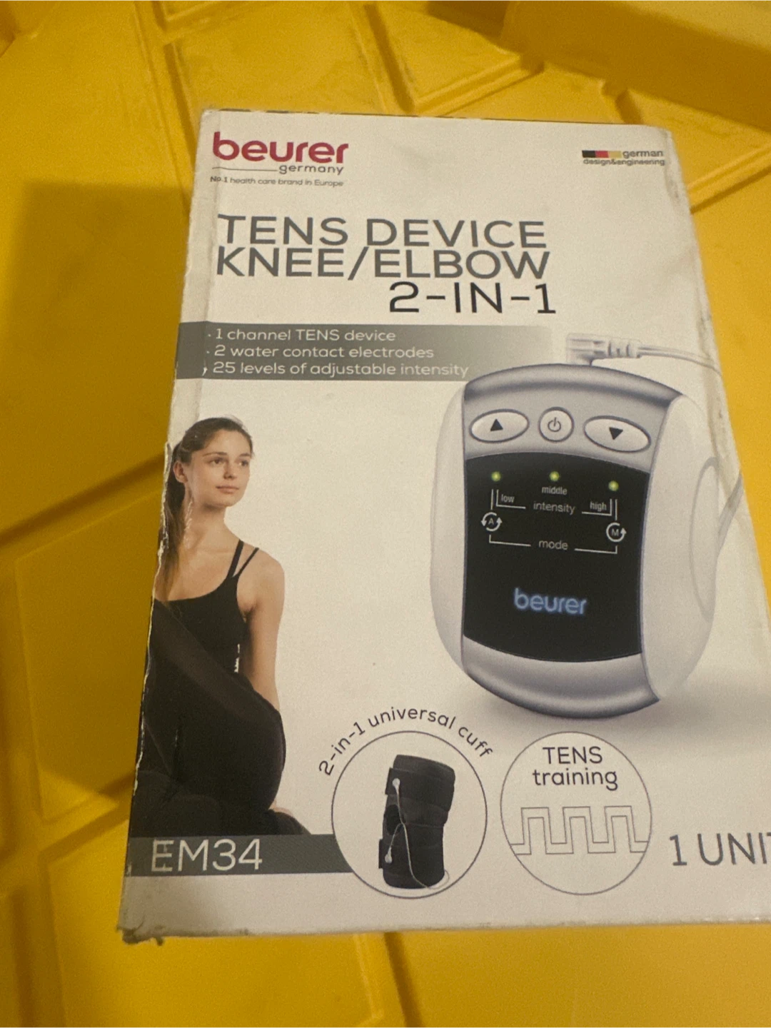 Beurer EM34 TENS Device Knee/Elbow 2-in-1