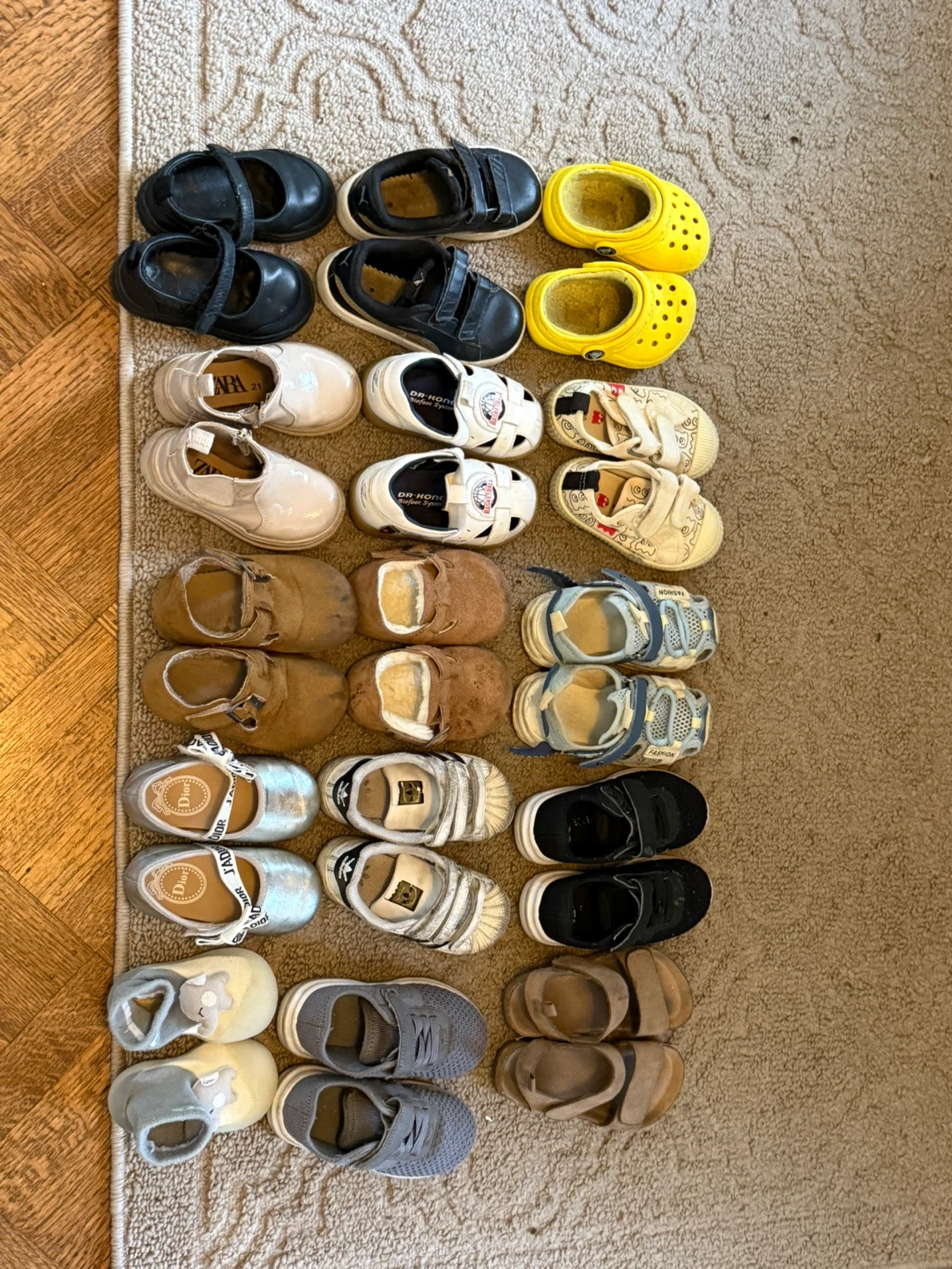 Assorted Kids Shoes Lot