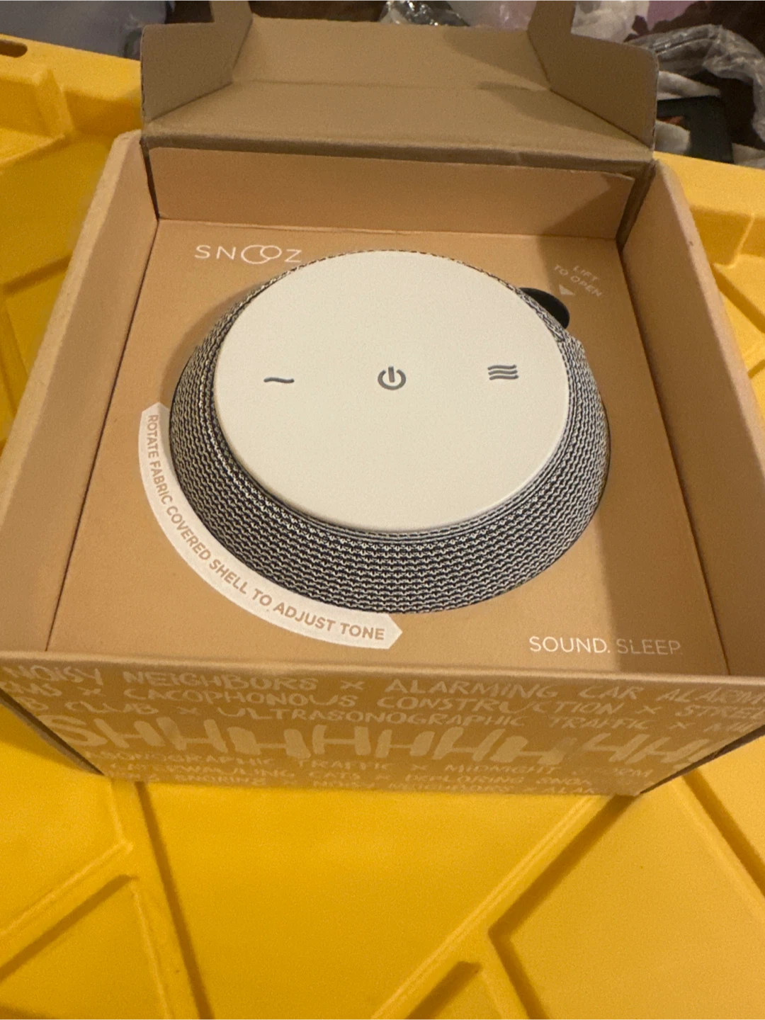 snooz smart white noise sound