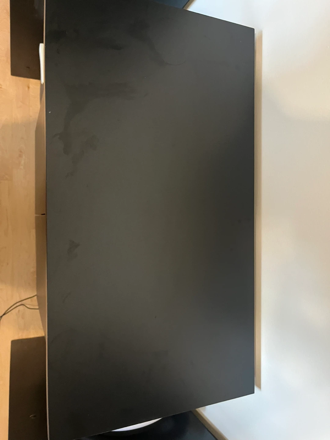 Black two-door storage cabinet - photo 2