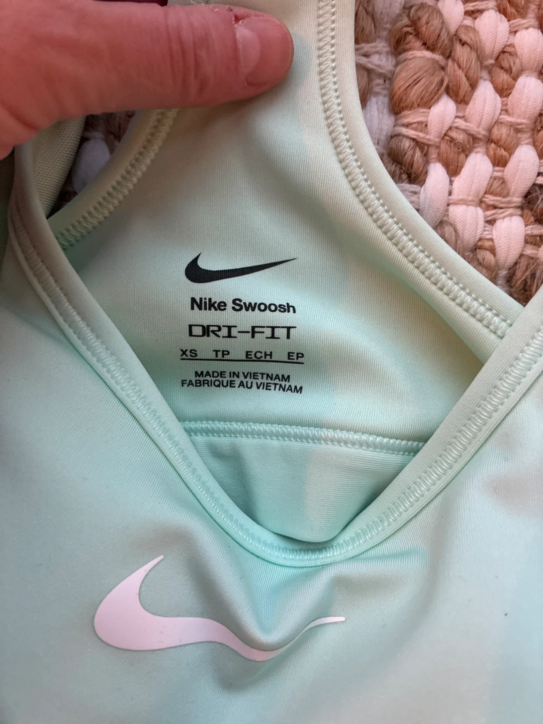 Nike Mint Green Dri-Fit Sports Bra - photo 3