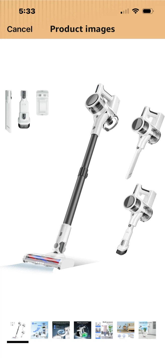 Ljuren 4 in 1 Cordless Vacuum Cleaner