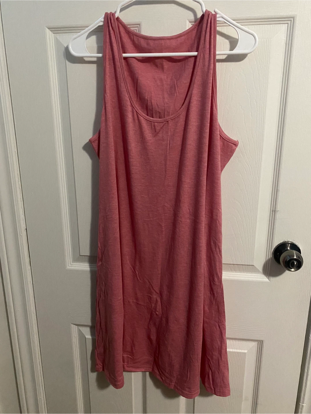 Pink Tank Top Dress