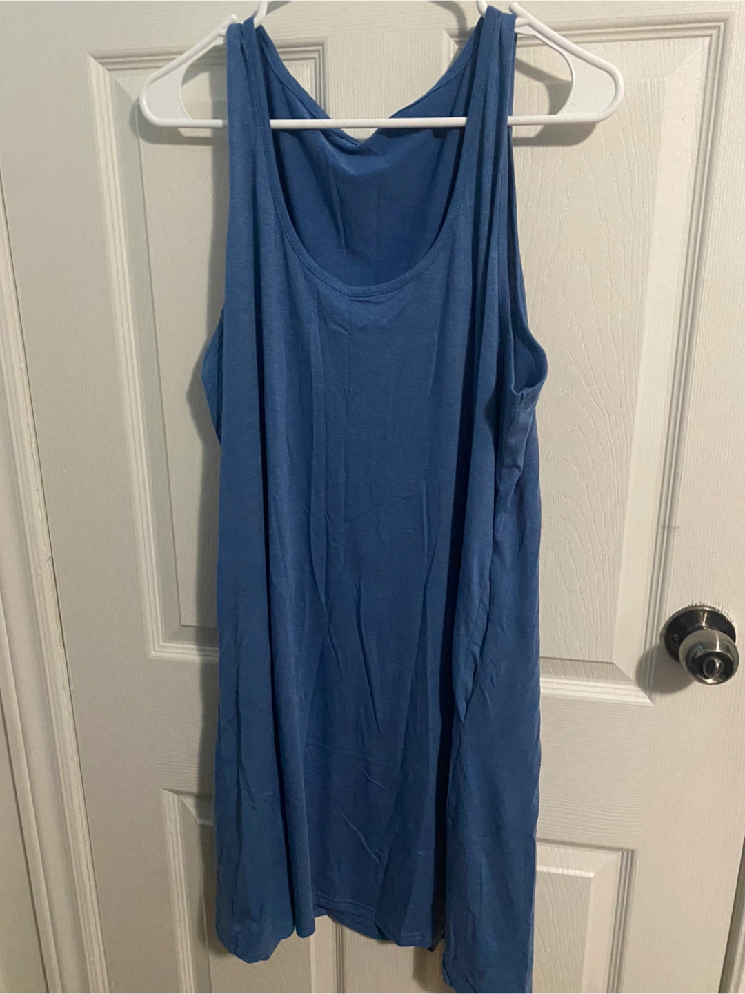 Blue Tank Top Dress