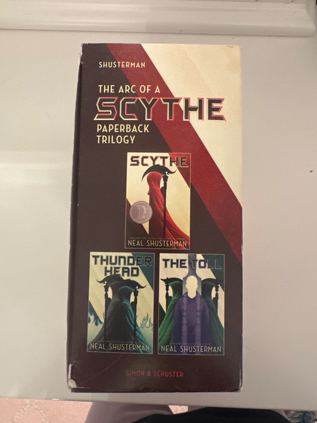 The Arc of a Scythe Paperback Trilogy by Neal Shusterman - photo 3