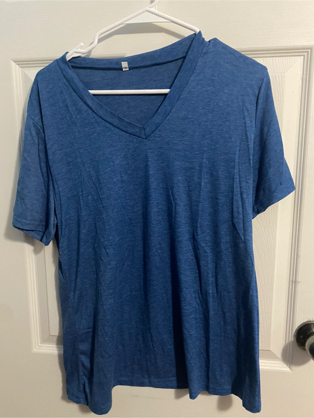 Blue V-Neck T-Shirt