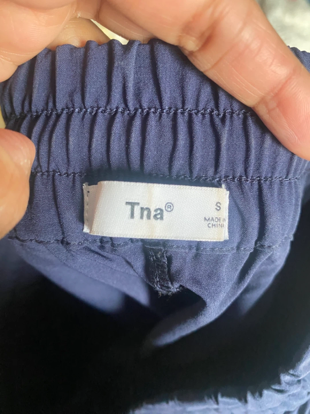 Aritzia Tna Navy Blue Jogger Pants - Size S - photo 5