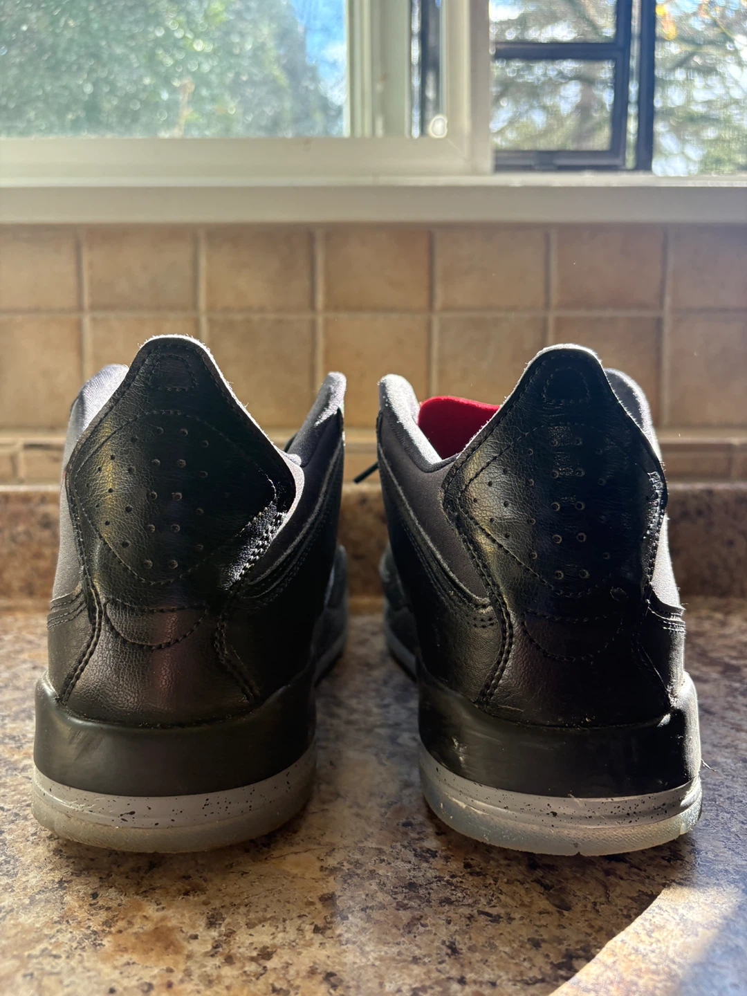 Jordan Men's Black Basketball Shoes - photo 2
