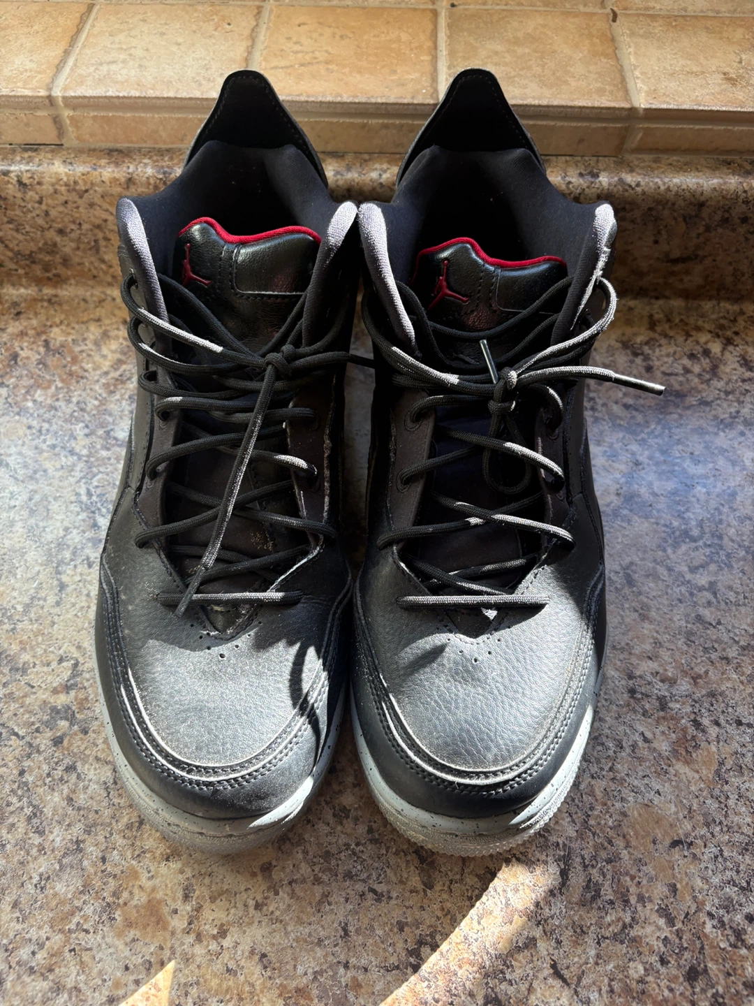 Jordan Men's Black Basketball Shoes - photo 4