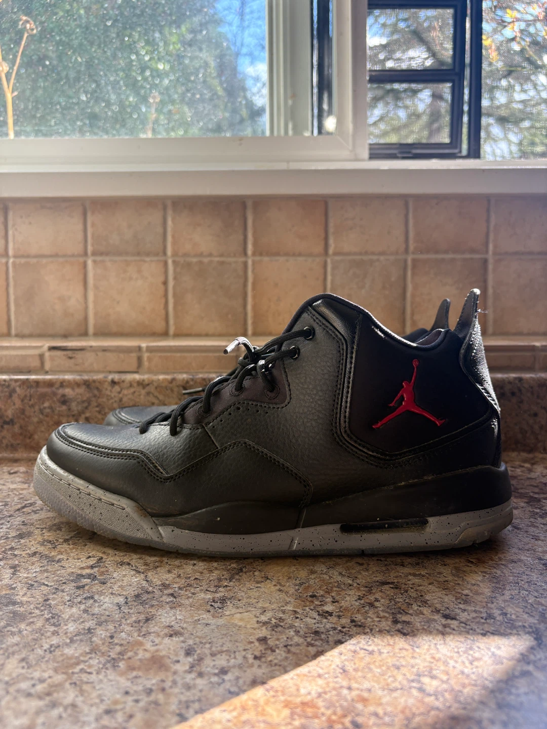 Jordan Men's Black Basketball Shoes - photo 3