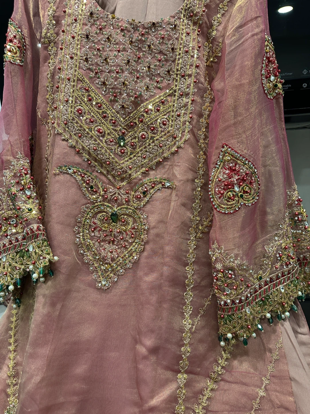 Embellished Pakistani Dress