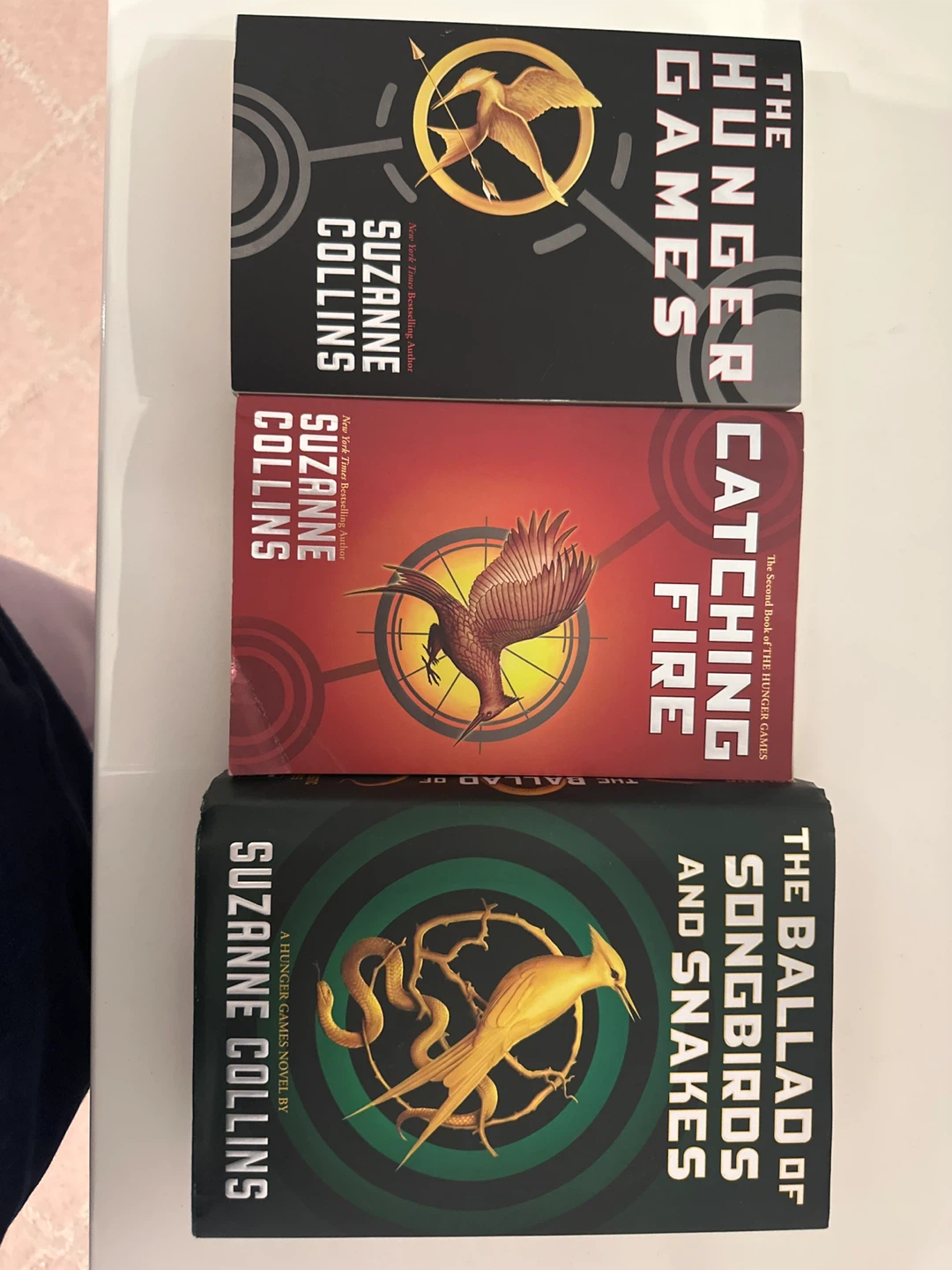 The Hunger Games Trilogy Books by Suzanne Collins