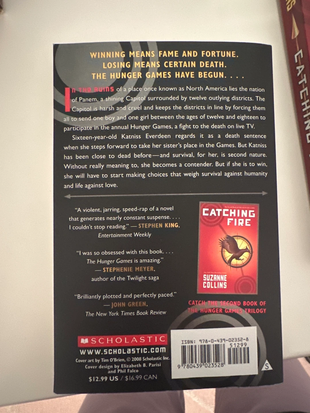 The Hunger Games Trilogy Books by Suzanne Collins - photo 3