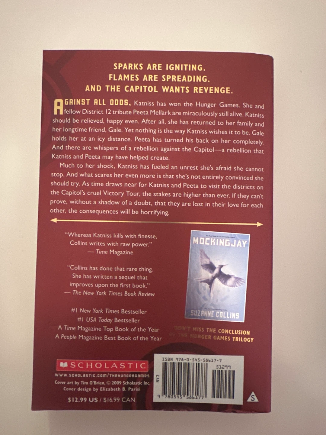 The Hunger Games Trilogy Books by Suzanne Collins - photo 5
