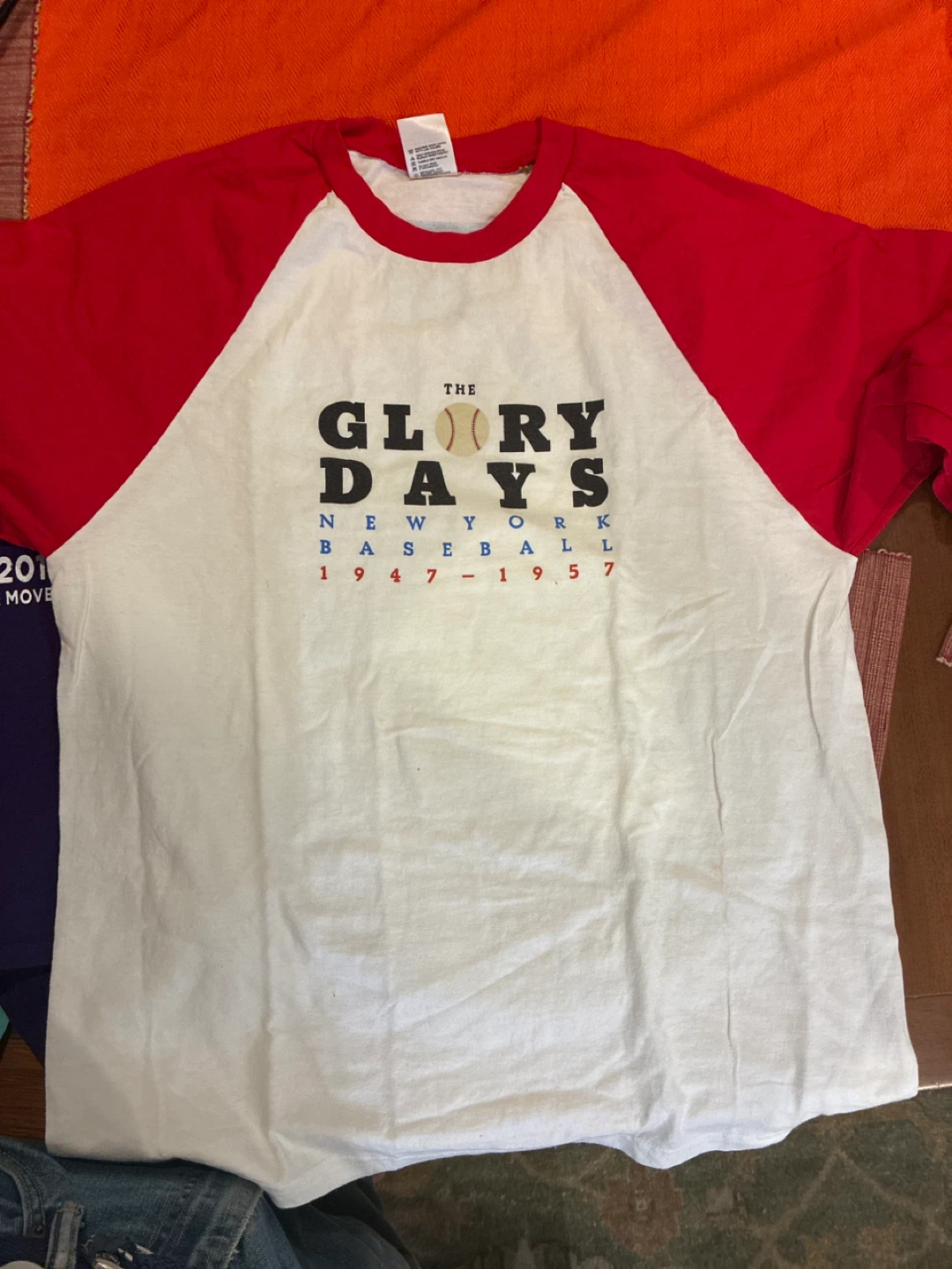 The Glory Days Baseball Raglan T-Shirt