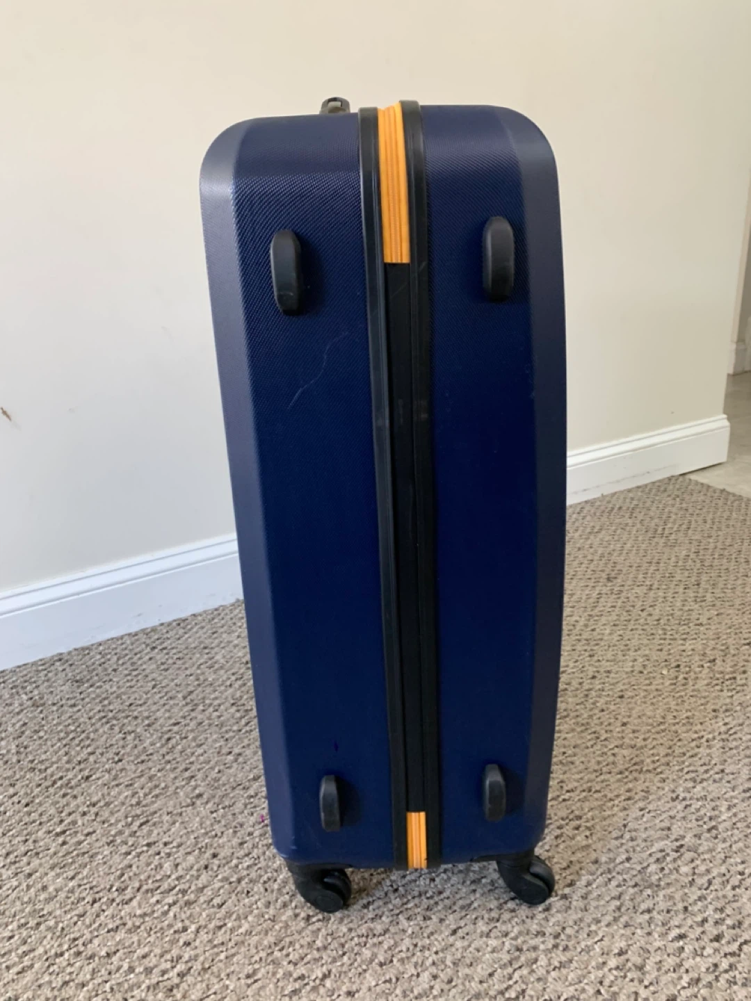 Luggage / Suitcase - Nautica Navy Blue Hardside Spinner Bag - photo 4