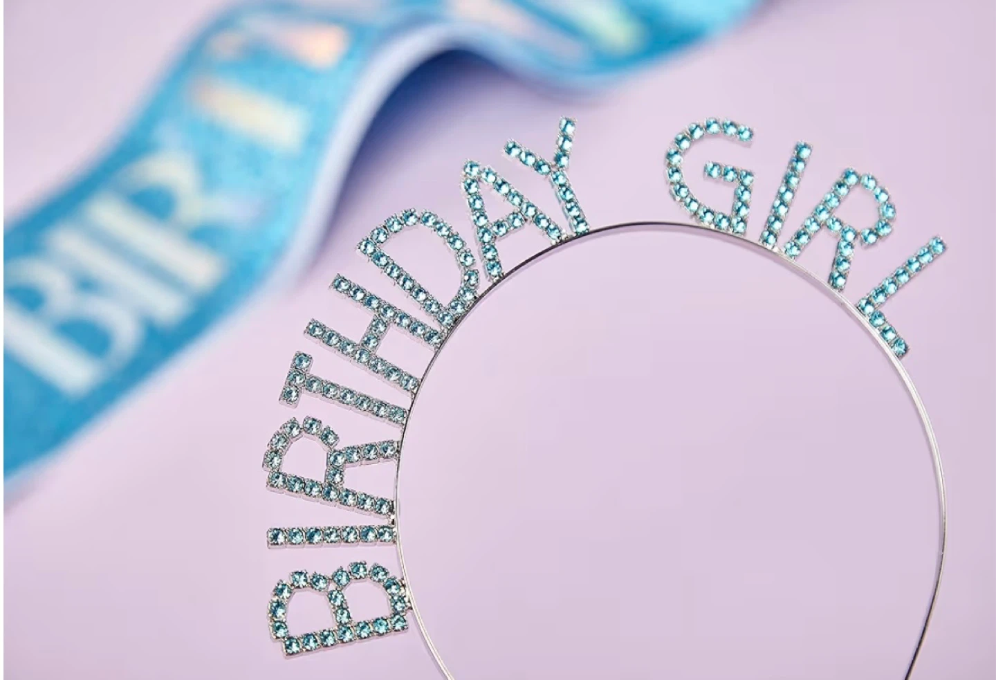 Birthday Girl sash & tiara, new - photo 3