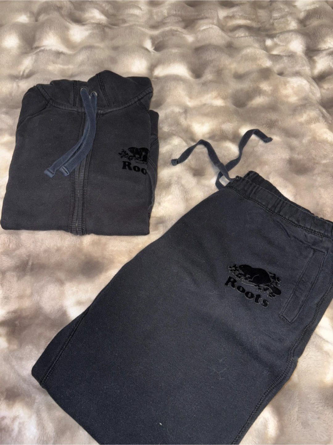 Roots Full Zip Hoodie and Sweatpants Set