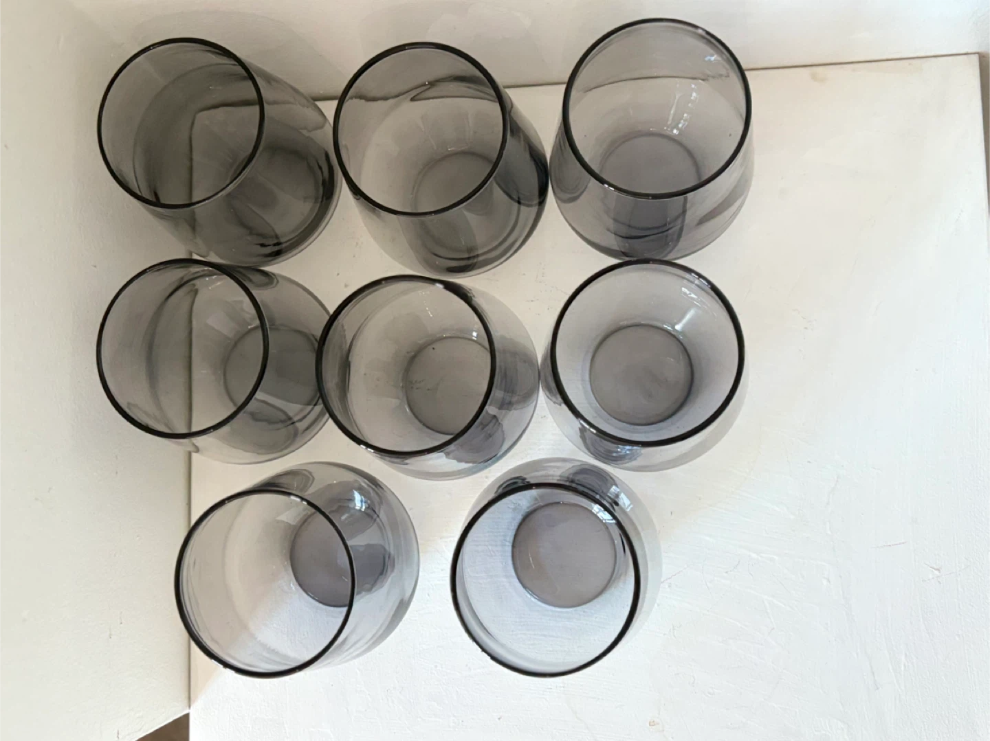 💎Set of 8 Grey Stemless Wine Glasses🍹 - photo 3