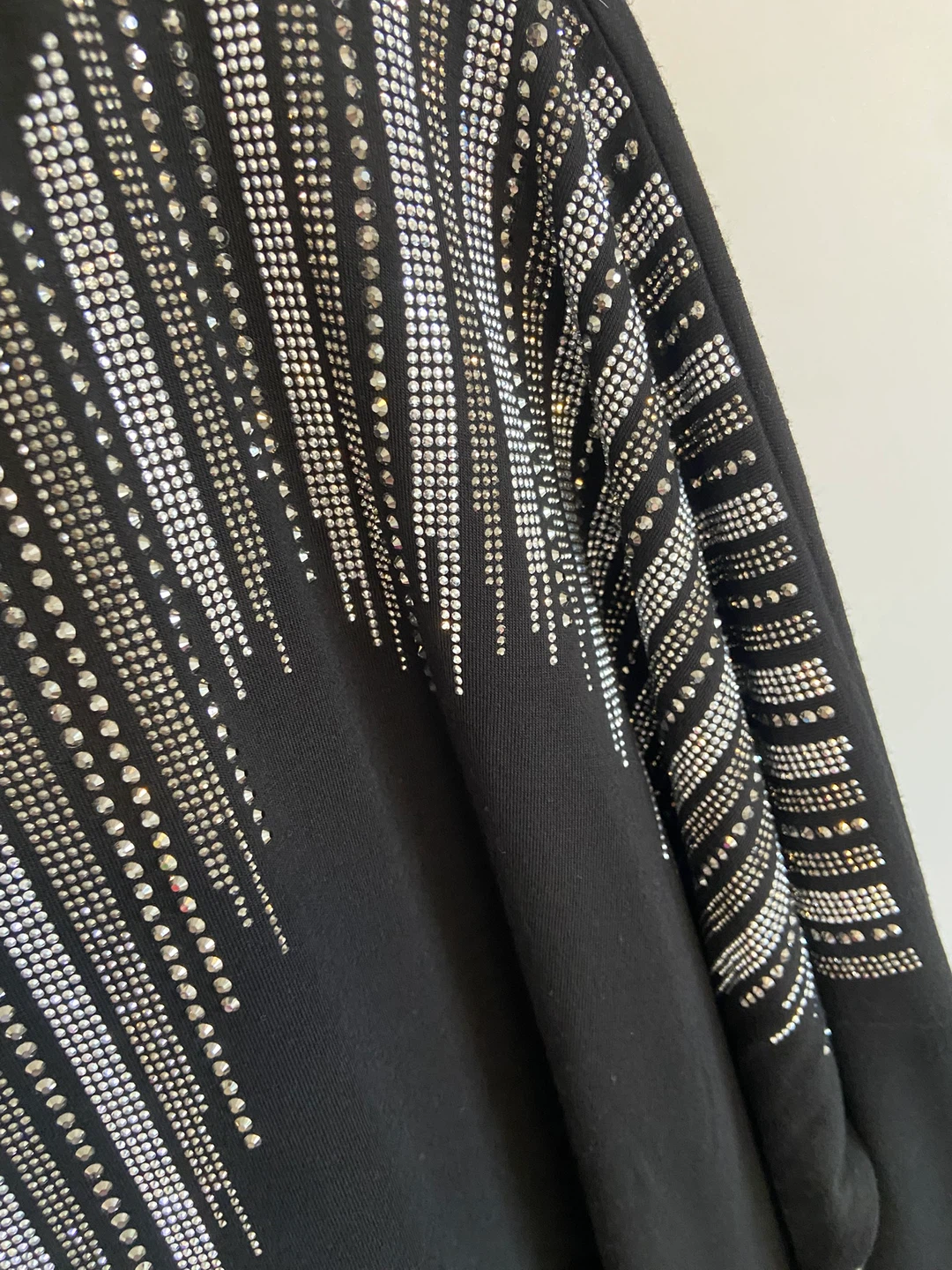 Suzy Women's Black Blouse with Rhinestone Embellishment - photo 5