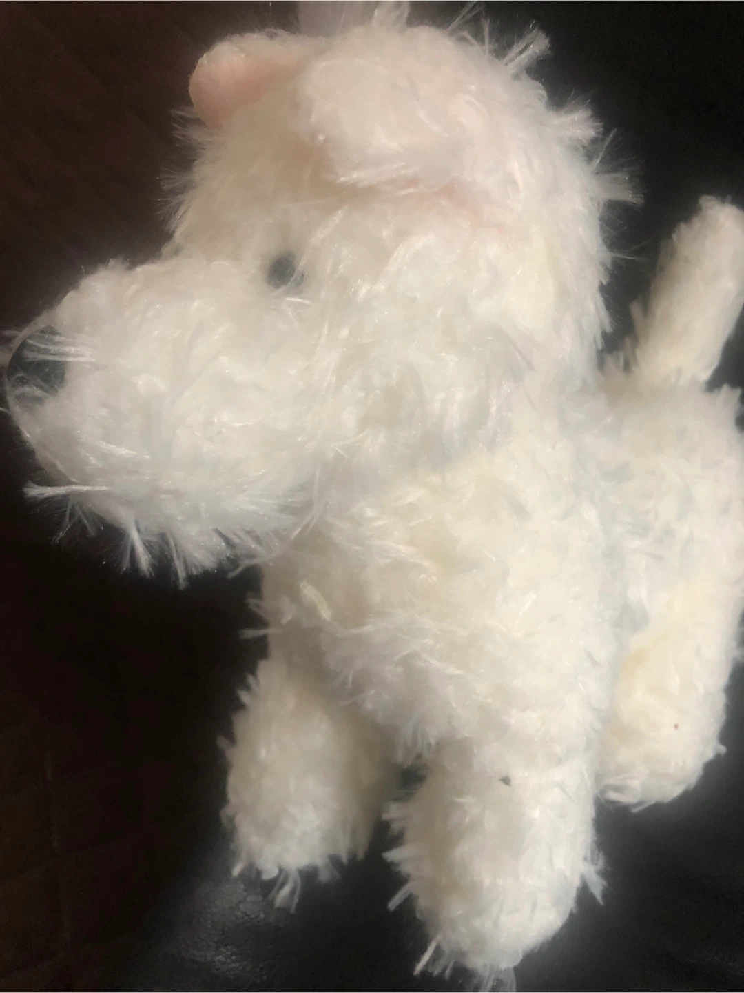 White Fluffy Lama  Plush Toy - photo 2